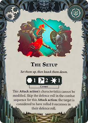 The setup card image - hover